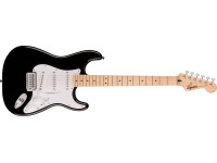 Fender Squier Sonic Maple Fingerboard White Pickguard Black Fender Squier Sonic Maple Fingerboard White Pickguard Black